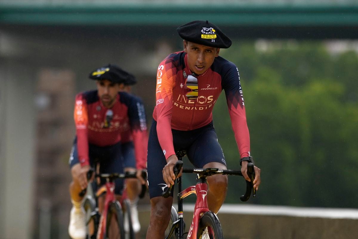 Egan Bernal revient sur le Tour de France après trois ans d’absence