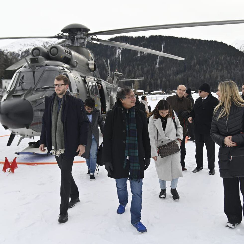 Gustavo Petro aterriza en Davos, epicentro del capitalismo | EL PAÍS América Colombia